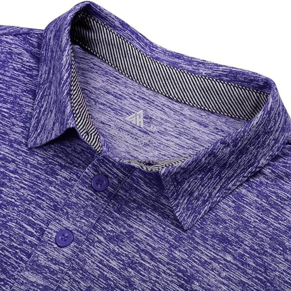 ZITY Mens Long Sleeve Sports Golf Tennis Polo Shirt   NEW!!! - Picture 5 of 12